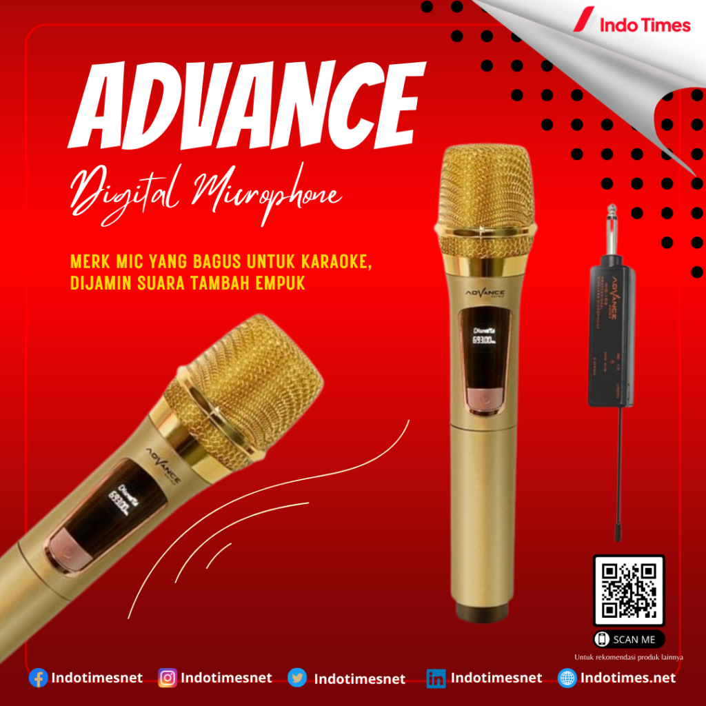 Advance Digital Microphone || Merk Mic yang Bagus Untuk Karaoke