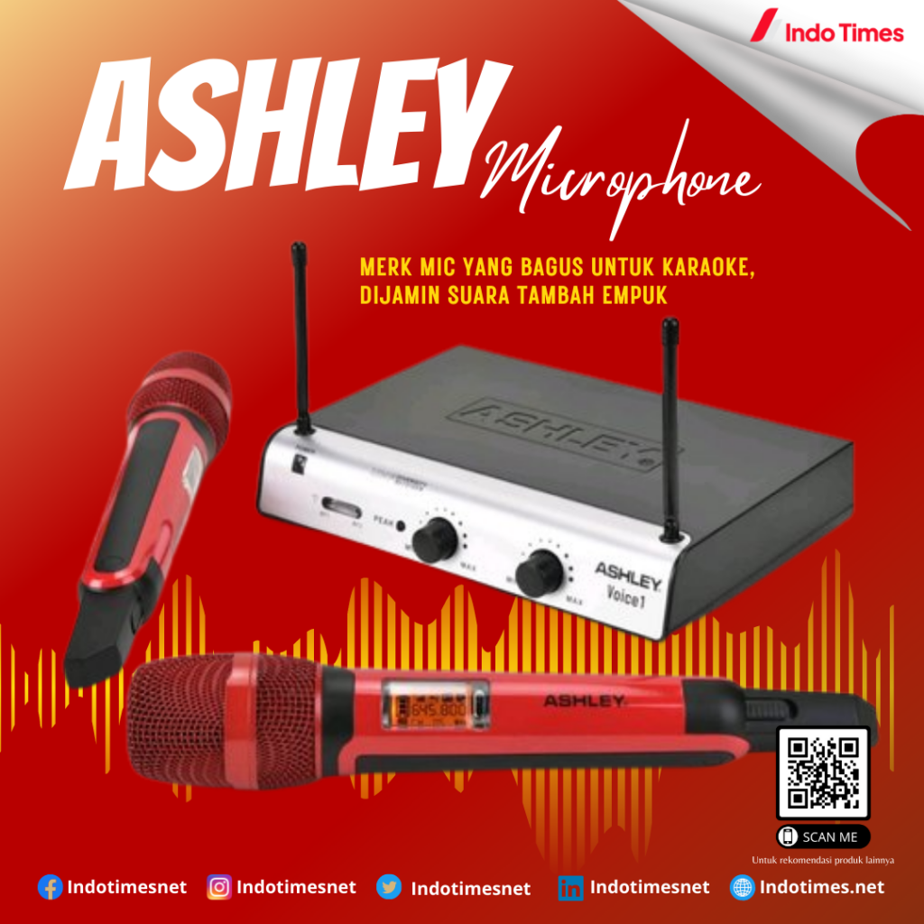 Ashley Microphone || merk Mic yang Bagus Untuk Karaoke