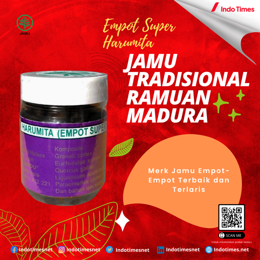 Empot Super Harumita / Jamu Tradisional Ramuan Madura || Merk Jamu Empot-Empot Terbaik