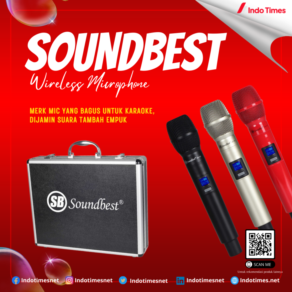 Soundbest Microphone Wireless  || Merk Mic yang Bagus Untuk Karaoke