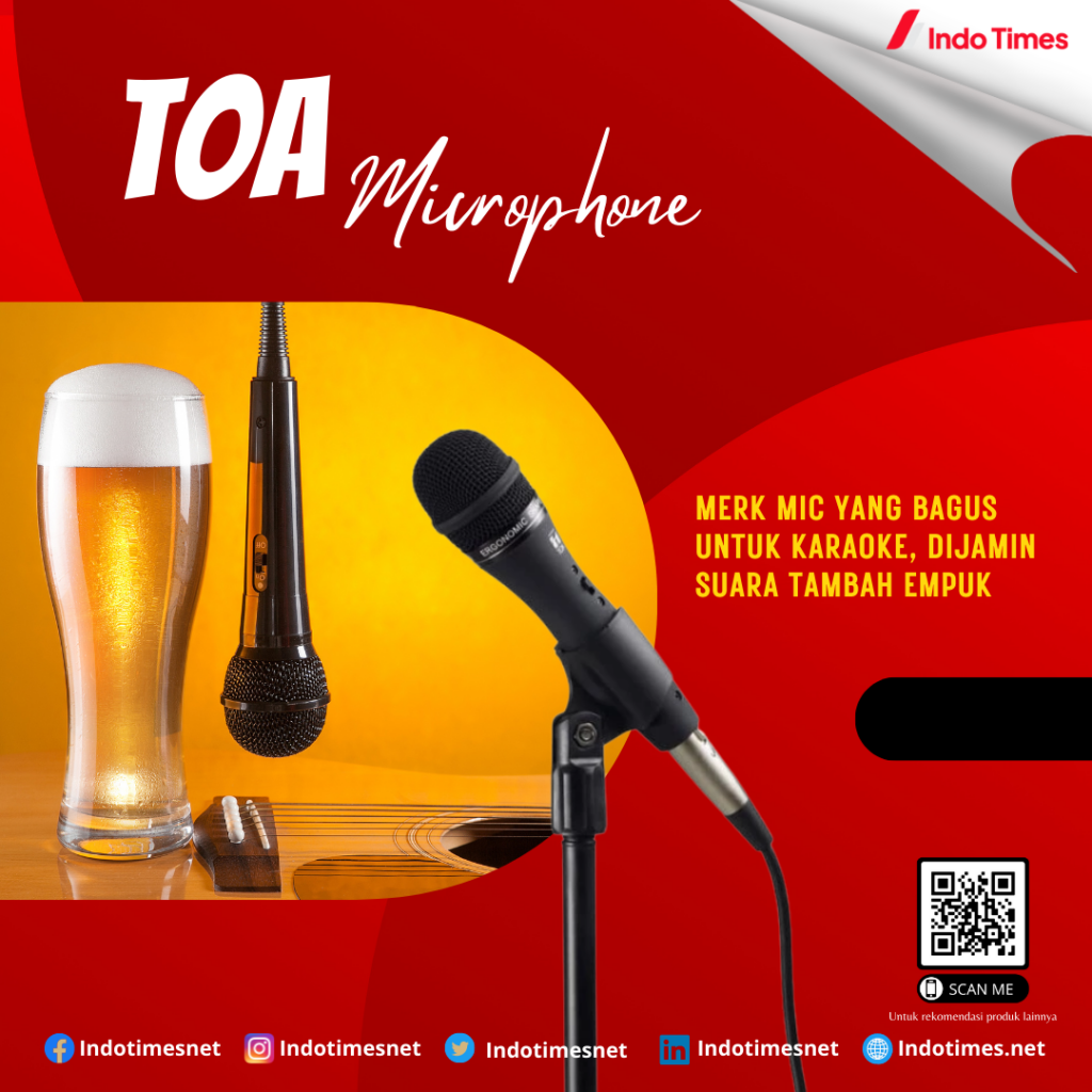 TOA Microphone || Merk Mic yang Bagus Untuk Karaoke