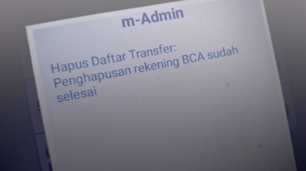 Cara Menghapus Rekening Daftar Transfer BCA dalam Langkah Mudah