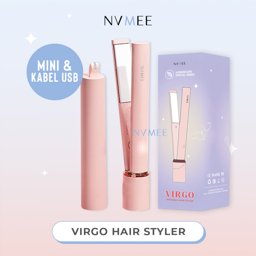 NVMEE: Virgo Hair Styler || Alat Pelurus Rambut Terbaik