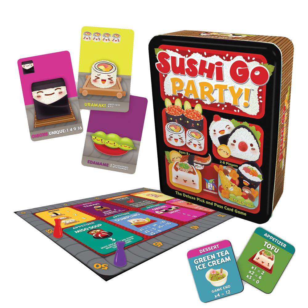 Gamewright®: Sushi Go Party!™ || Board Game Terbaik