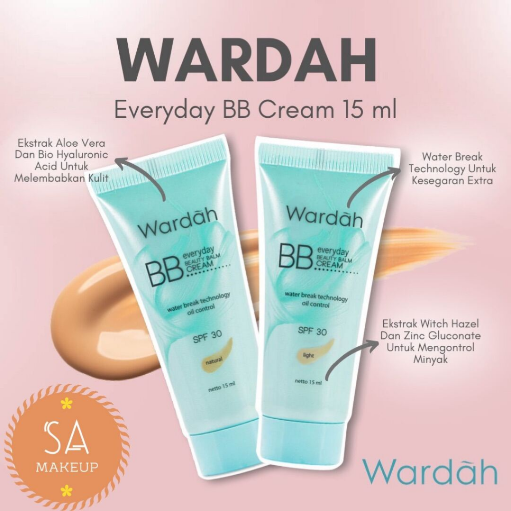 Every Day BB Cream Wardah || BB Cream Terbaik untuk Kulit Berminyak