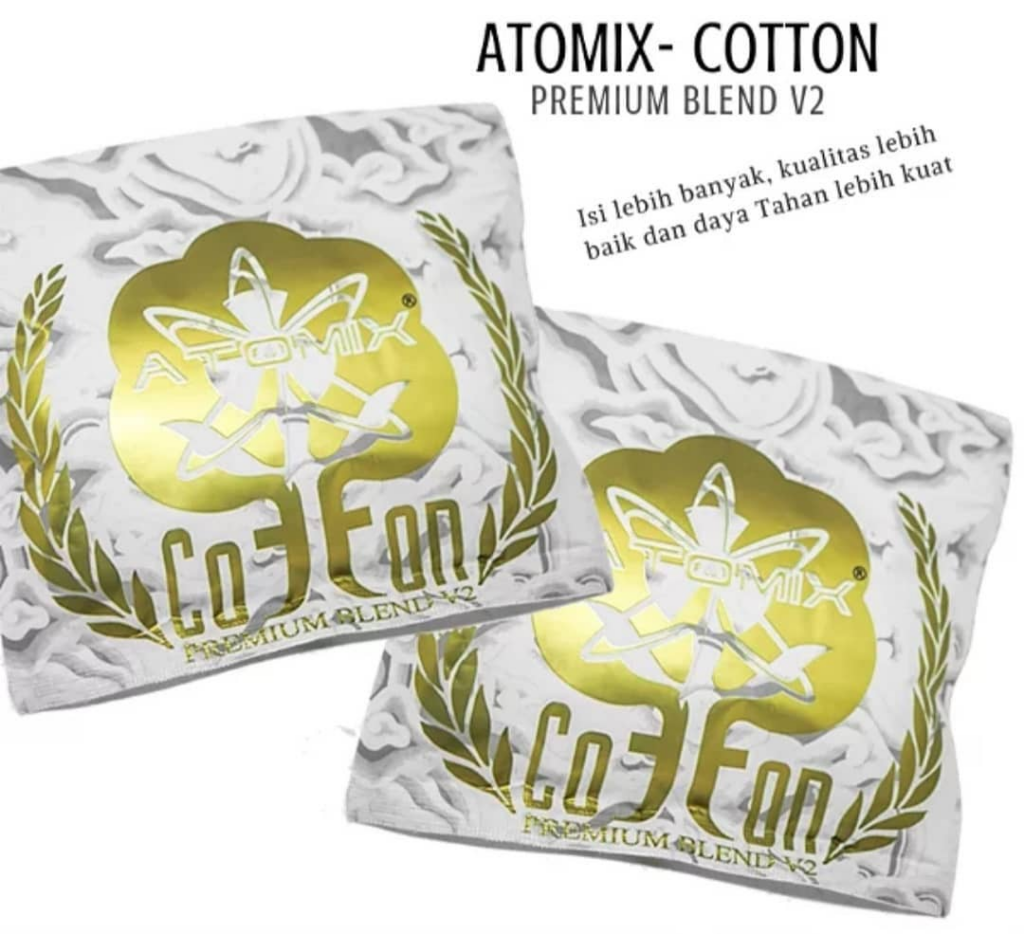 Global Infinit Atom: Atomix Premium Blend V2 || Kapas Vape Terbaik