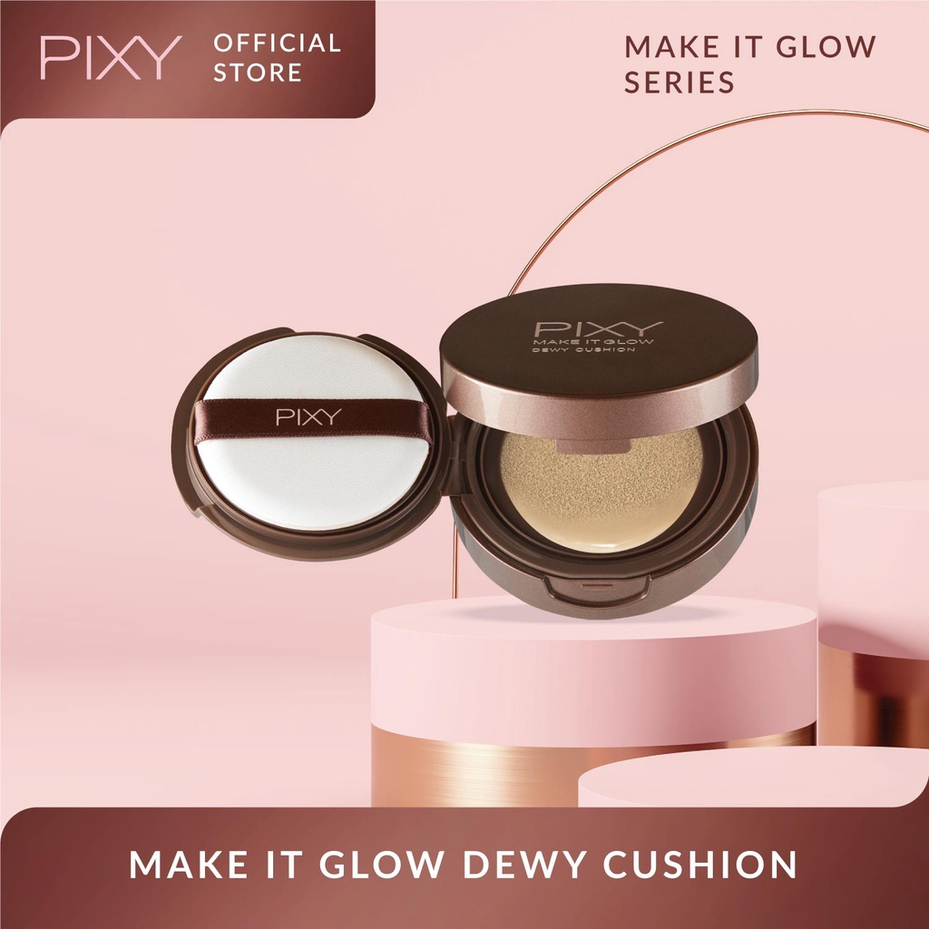 Pixy: Make It Glowy Dewy Cushion || Cushion Lokal Terbaik
