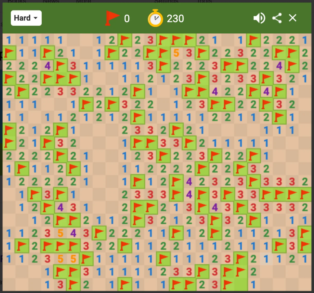 Minesweeper Game Offline Chrome