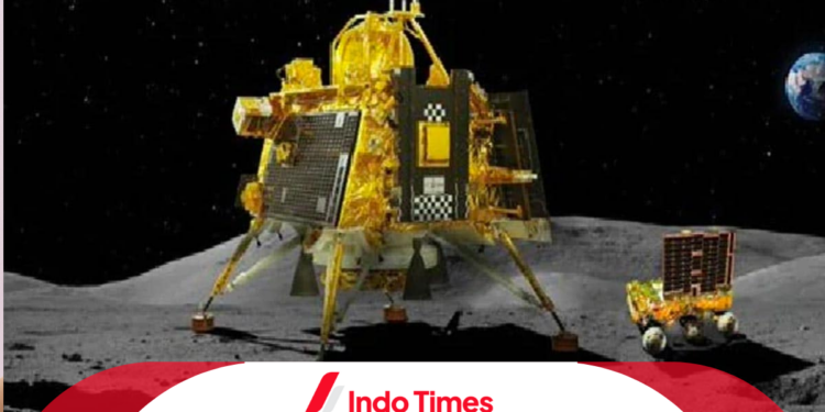 Ukir Sejarah! Pesawat Luar Angkasa Chandrayaan-3 India Sukses Mendarat di Bulan 1 Ukir Sejarah! Pesawat Luar Angkasa Chandrayaan-3 India Sukses Mendarat di Bulan
