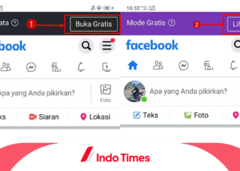Menampilkan Mode Gratis di FB Lite