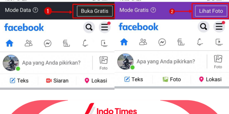3 Cara Menampilkan Mode Gratis di FB Lite Paling Ampuh 1 Menampilkan Mode Gratis di FB Lite