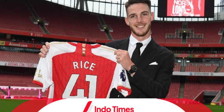 Legenda MU Sebut Arsenal Bayar Kesepakatan Transfer Declan Rice Terlalu Mahal 1 Biaya Transfer Declan RIce