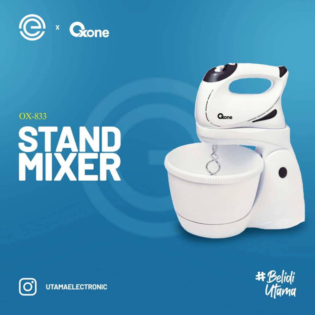 Oxone Stand Mixer Tipe OX-833 || Stand Mixer Terbaik