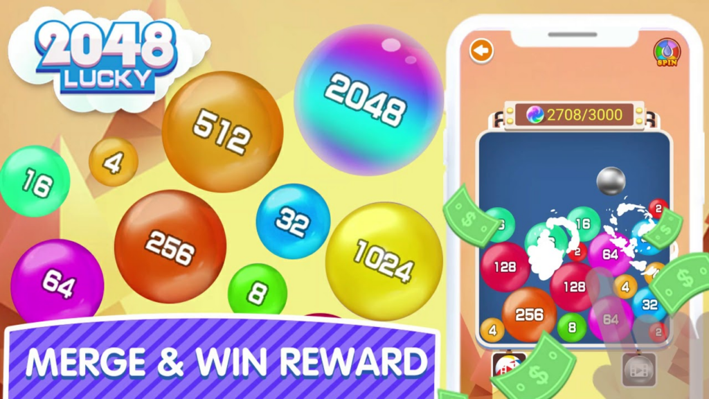 Lucky 2048 : Dapatkan Koin || Game Penghasil Saldo DANA dan OVO 2023