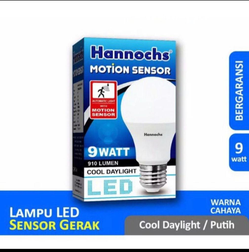 Hannochs - Motion Sensor Lamp Varian 9 watt