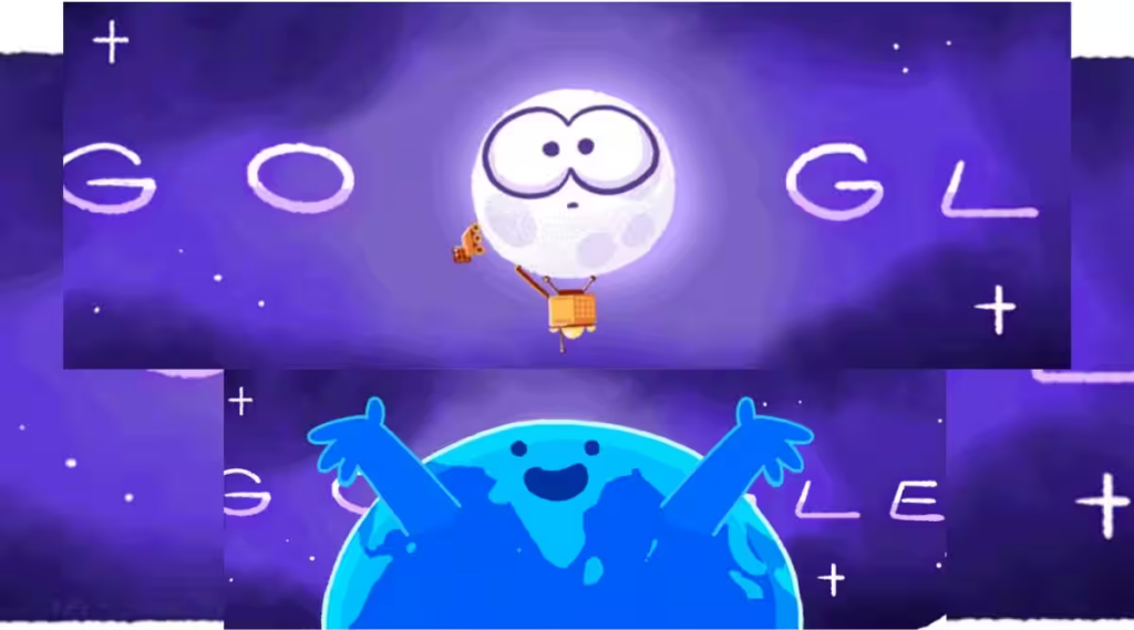 Google Doodle Chandrayaan-3 India