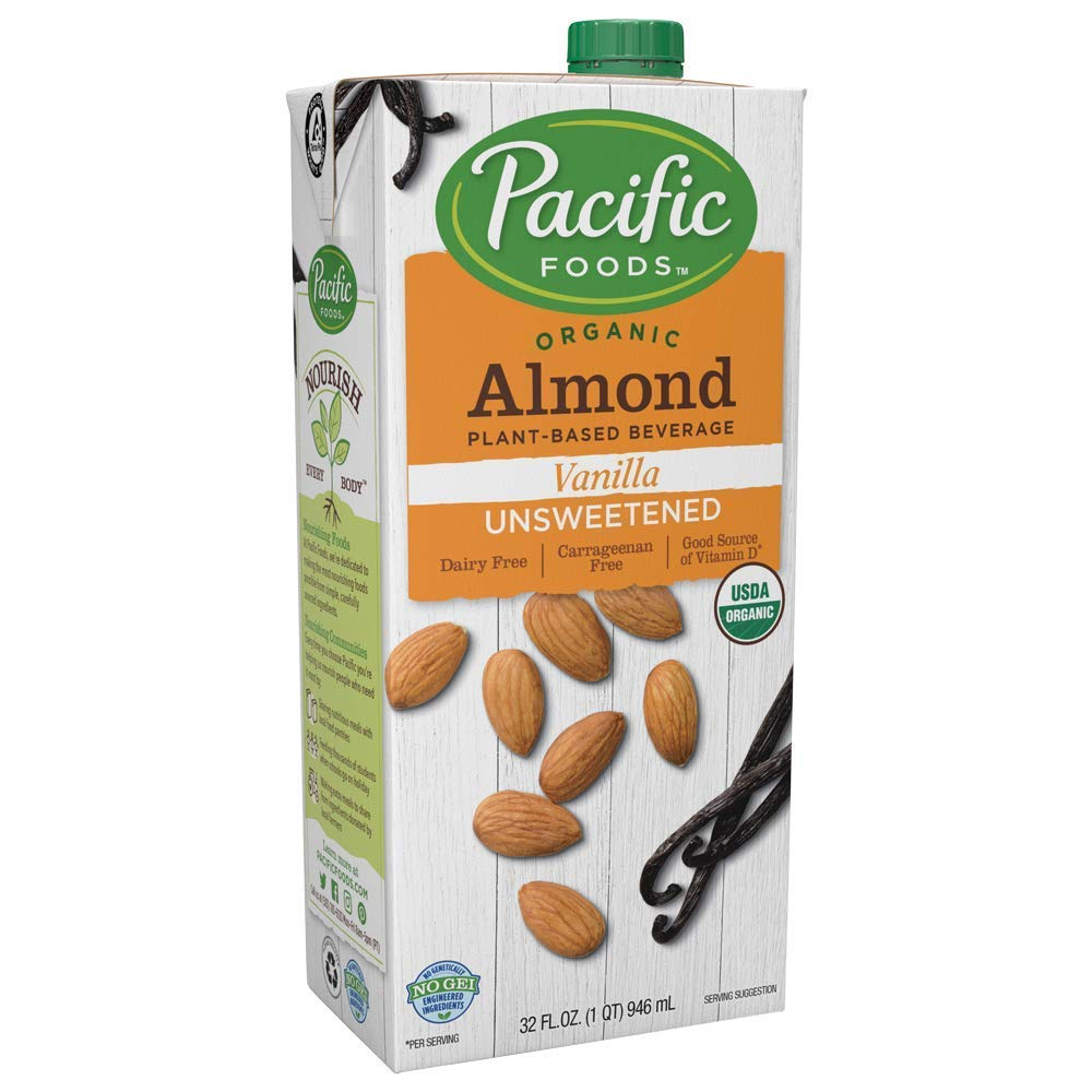 Pacific Foods - Organic Unsweetened Almond || Susu Untuk penderita Diabetes