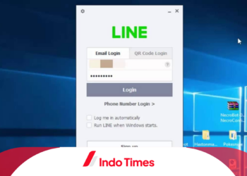 Login Line dengan QR