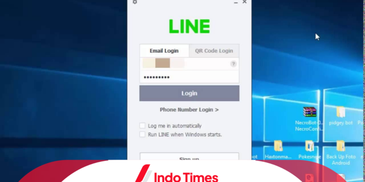 4 Cara Login Line dengan QR di PC atau Laptop 1 Login Line dengan QR