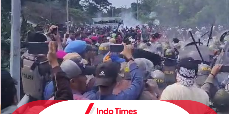 Bentrok di Pulau Rempang Antara Aparat dan Warga, Tolak Digusur!