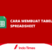 3 Cara Membuat Tabel di Spreadsheet 5 3 Cara Membuat Tabel di Spreadsheet