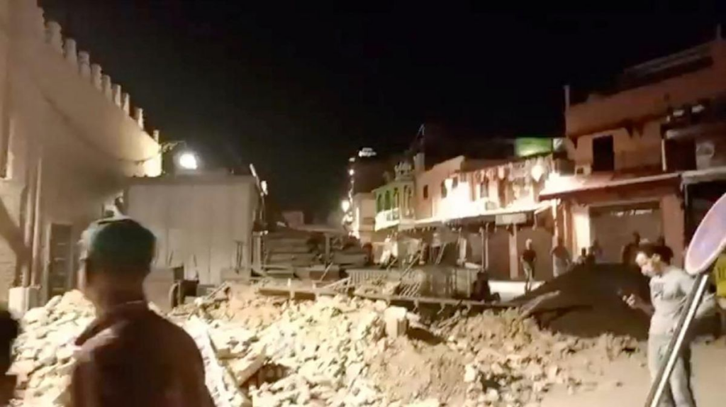 Gempa Bumi Maroko Hancurkan Bangunan dan Gang-Gang Sempit