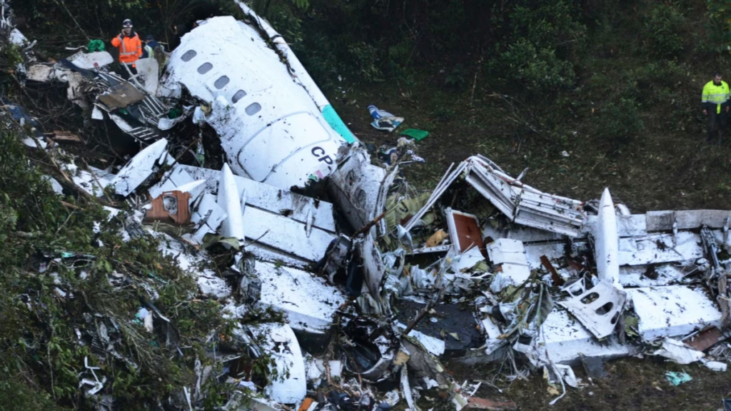 Kecelakaan Pesawat Jatuh di Brazil