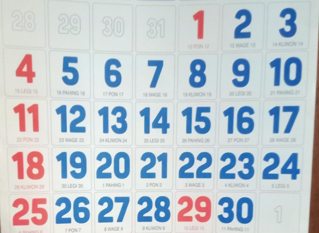 Kalender Jawa