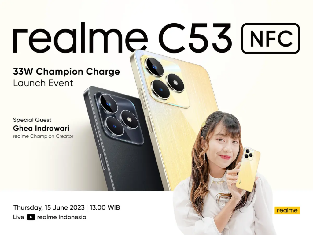C53 NFC HP Realme 1 Jutaan Terbaik