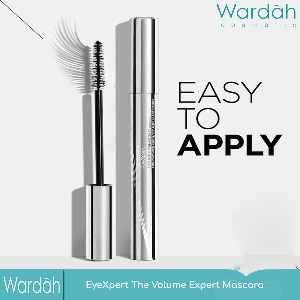 Mascara Wardah EyeXpert The Volume Expert  || Maskara Waterproof Terbaik