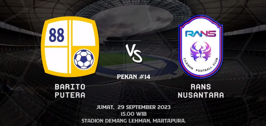 Jalannya Pertandingan Barito Putera vs Rans Nusantara FC
