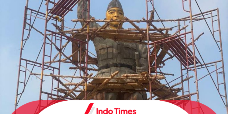 Patung Bung Karno di Banyuasin Telan Biaya Hampir Rp500 Juta, tetapi Tidak Mirip Sama Sekali