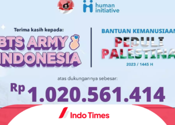 Fantastic! Galang Dana Army BTS untuk Palestina Capai Rp1.02 Miliar