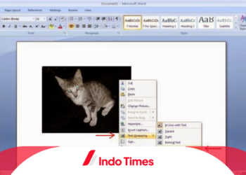 3 Cara Menggeser Gambar di Word dengan Mudah