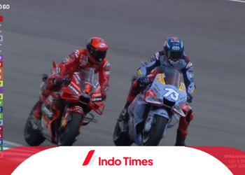 Hasil Sprint Race MotoGP Malaysia 2023: Alex Marquez Jadi Juara! 