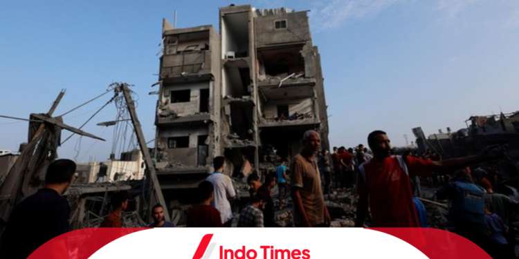 Kamp Pengungsi Maghazi di Gaza Diserang Israel, 30 Orang Jadi Korban 1 Kamp Pengungsi Maghazi di Gaza Diserang Israel, 30 Orang Jadi Korban