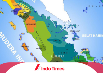 Peta Pulau Sumatera