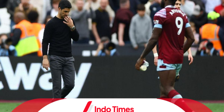 West Ham vs Arsenal: Arsenal Tersingkir dengan Skor 1-3 di Carabao Cup 1 West Ham vs Arsenal