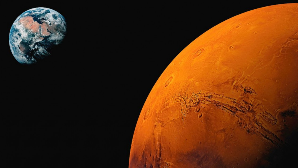Planet Mars Hilang