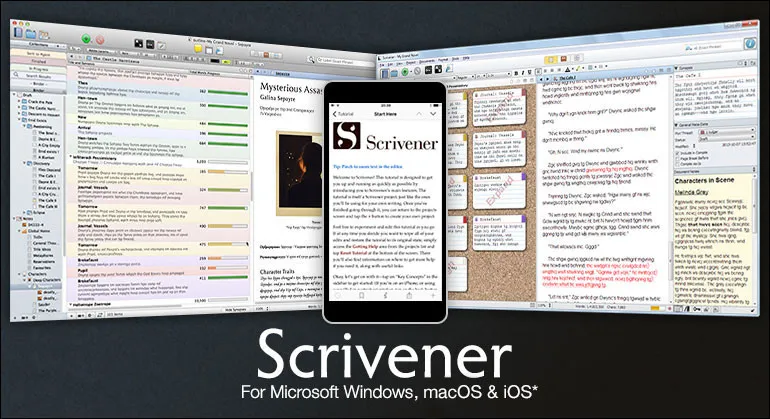 Scrivener || Aplikasi Pengolah Kata Terbaik