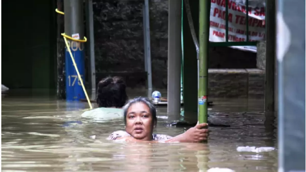 Banjir Jakarta Genangi Sebagian Wilayah Kota