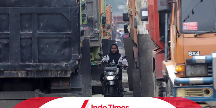 Alasan Dibalik Demo Supir Truk di Parungpanjang Terkait Jam Operasional Baru. Dishub: Demo Mengganggu Ketertiban Umum