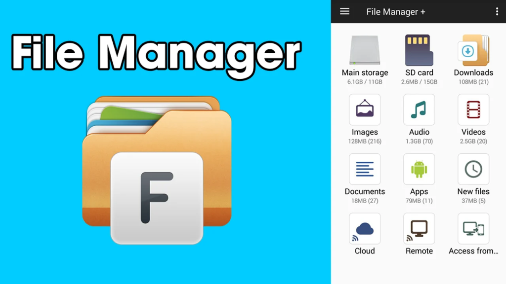 Melalui File Manager || Cara Melihat Status WA yang Disembunyikan