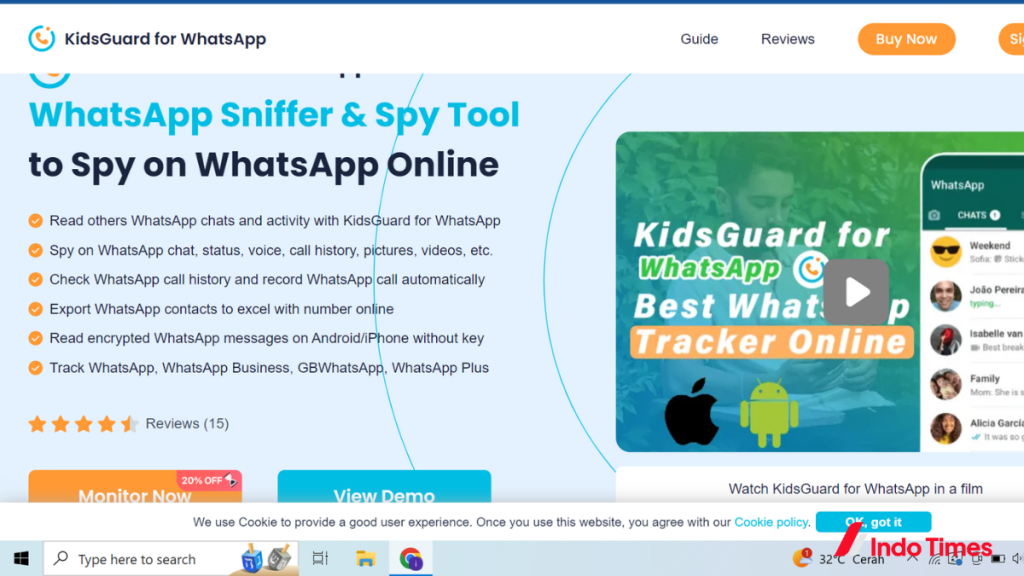 APK Kids Guard For Whatsapp || Cara Melihat Status WA yang Disembunyikan